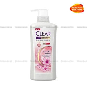 Dầu gội Clear Anti Dandruff Sakura Fresh 435ml (Thái)