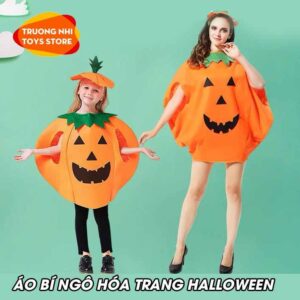 Áo choàng bí ngô halloween