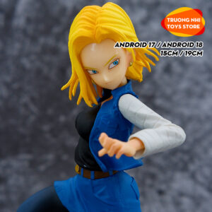 ANDROID 17 / ANDROID 18 15cm / 18cm - Mô hình Dragonball