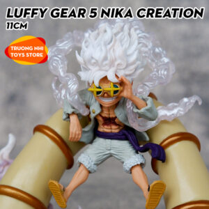 Luffy Gear 5 Nika creation 11cm - Mô hình Onepiece