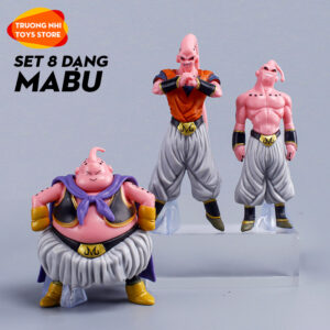 Set 8 dạng Mabu 10cm - Mô hình Dragonball