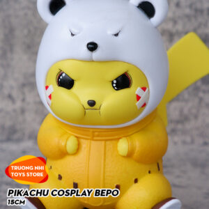 Pikachu cosplay Bepo 15cm - Mô hình Onepiece - Mô hình Pokemon