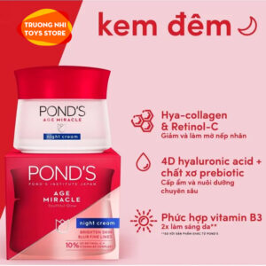 POND'S Kem dưỡng da chống lão hóa ban ngày/đêm 50g