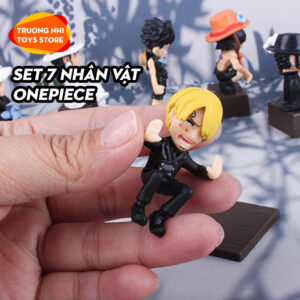 Set 7 nhân vật Onepiece 6cm - Mô hình Onepiece