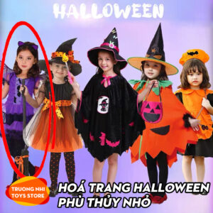 Váy phù thủy tím size L Đồ hóa trang halloween