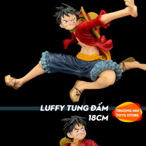 Luffy tung đấm 18cm (2 dạng) - Mô hình Onepiece