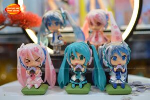 (LẺ) SET 6 Hatsune Miku singer 9cm - Mô hình Hatsune Miku