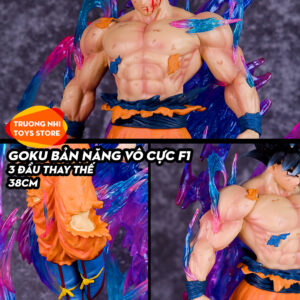 Goku Bản năng Vô cực F1 38cm 3 đầu thay thế - Mô hình Dragonball