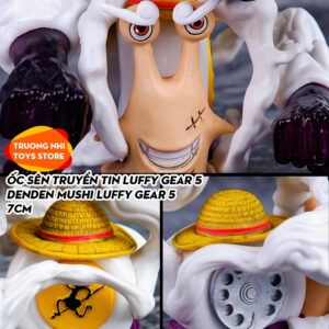 Denden mushi Luffy Gear 5 7cm (Ốc sên truyền tin Luffy Gear 5) - Mô hình Onepiece