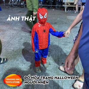 Bộ hóa trang người nhện spiderman halloween