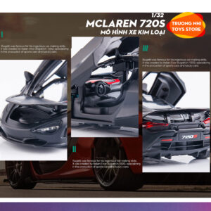 1/32 MCLAREN 720S - mô hình xe kim loại