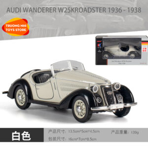 1/32 AUDI WANDERER W25 KROADSTER 1936 - mô hình xe kim loại