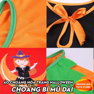 Áo choàng phù thủy Mũ dài halloween