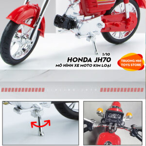 1/10 HONDA JH70 - xe moto kim loại