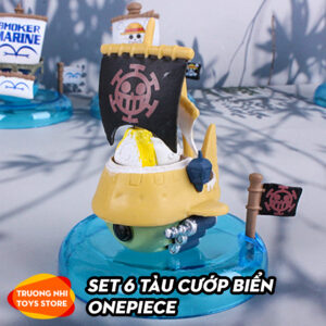 Set 6 tàu cướp biển Onepiece 7cm - Mô hình Onepiece