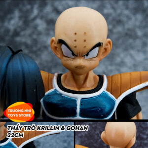 Thầy trò Krillin & Gohan 22cm - Mô hình Dragonball