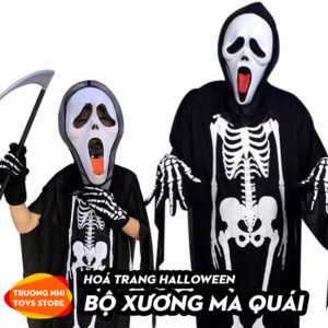 Bộ xương ma quái Hóa trang halloween