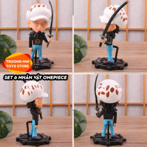 Set 6 nhân vật Onepiece 9cm - Mô hình Onepiece