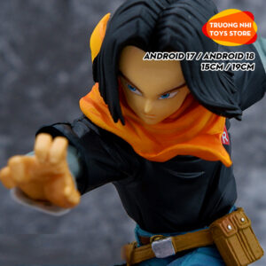 ANDROID 17 / ANDROID 18 15cm / 18cm - Mô hình Dragonball