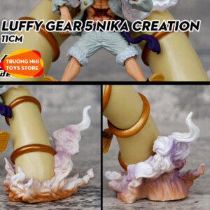 Luffy Gear 5 Nika creation 11cm - Mô hình Onepiece