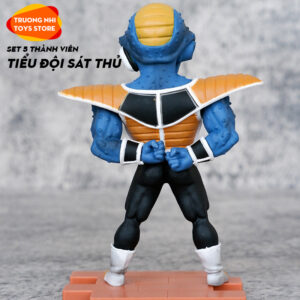 Set 5 thành viên Tiểu đội sát thủ 10cm - Mô hình Dragonball