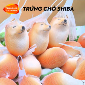 Trứng Chó Shiba (có đèn) xả stress