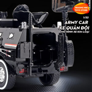 1/32 ARMY CAR XE QUÂN ĐỘI - mô hình xe kim loại