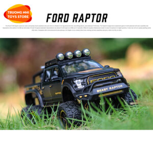 1/32 FORD RAPTOR F150 6X6 - mô hình xe kim loại