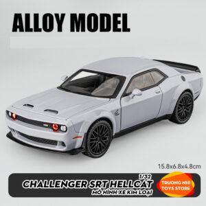 1/32 CHALLENGER SRT HELLCAT - mô hình xe kim loại