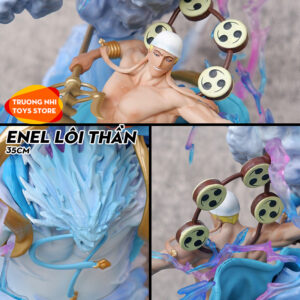 Enel Lôi thần LS 35cm - Mô hình Onepiece