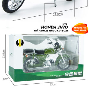 1/10 HONDA JH70 - xe moto kim loại