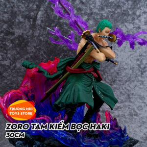 Zoro tam kiếm bọc Haki 30cm - Mô hình Onepiece