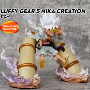 Luffy Gear 5 Nika creation 11cm - Mô hình Onepiece