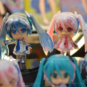 (LẺ) SET 6 Hatsune Miku singer 9cm - Mô hình Hatsune Miku