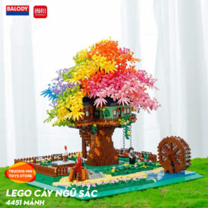 Lego cây ngũ sắc có LED 4451 mảnh