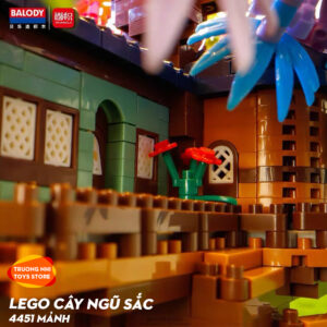 Lego cây ngũ sắc có LED 4451 mảnh