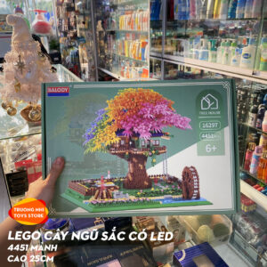 Lego cây ngũ sắc có LED 4451 mảnh