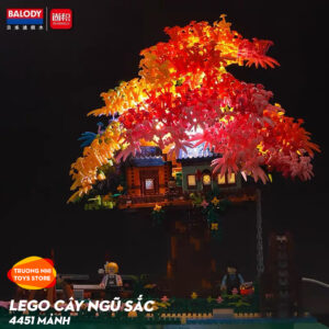 Lego cây ngũ sắc có LED 4451 mảnh