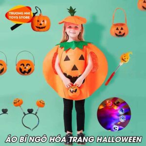 Áo choàng bí ngô halloween