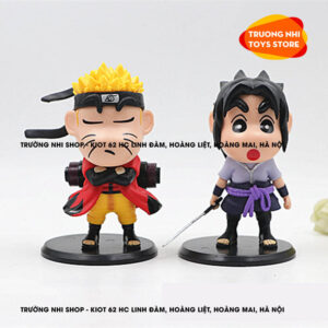 (LẺ) SET 6 nhân vật Shin coslay Naruto 10cm - Mô hình Shin cậu bé bút chì