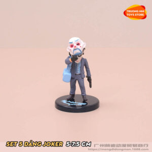 (LẺ) SET 5 Joker trong DARK KNIGHT 6cm - Mô hình DC - MARVEL