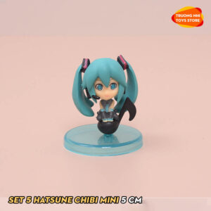 (LẺ) SET 5 Hatsune Miku 5cm - Mô hình Hatsune Miku