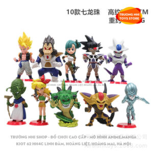 (LẺ) Set 10 nhân vật Dragonball WCF 10cm - Mô hình Dragonball