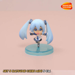 (LẺ) SET 5 Hatsune Miku 5cm - Mô hình Hatsune Miku