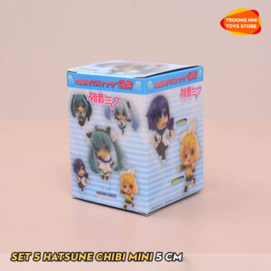 (LẺ) SET 5 Hatsune Miku 5cm - Mô hình Hatsune Miku