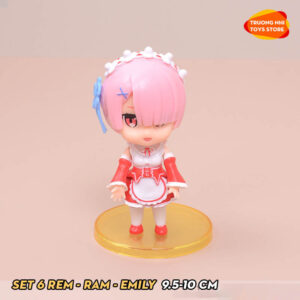 (LẺ) SET 6 RE ZERO 10cm - Mô hình RE ZERO