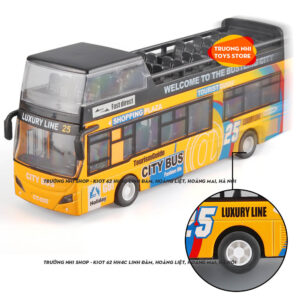 1/32 Xe bus 2 tầng - Mô hình xe kim loại