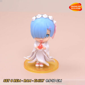 (LẺ) SET 6 RE ZERO 10cm - Mô hình RE ZERO