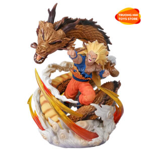 Mô hình Goku giáng long 30cm - Mô hình Dragon Ball