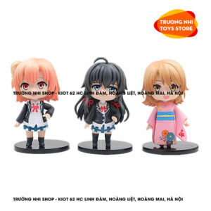 (LẺ) SET 6 nhân vật OreGairu 10cm - Mô hình Oregairu